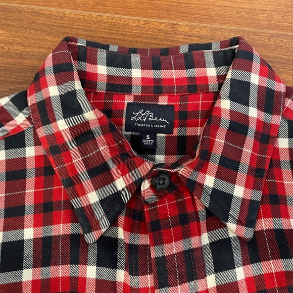 LL Bean Men's small scotch plaid shirt - Picture 2 of 2